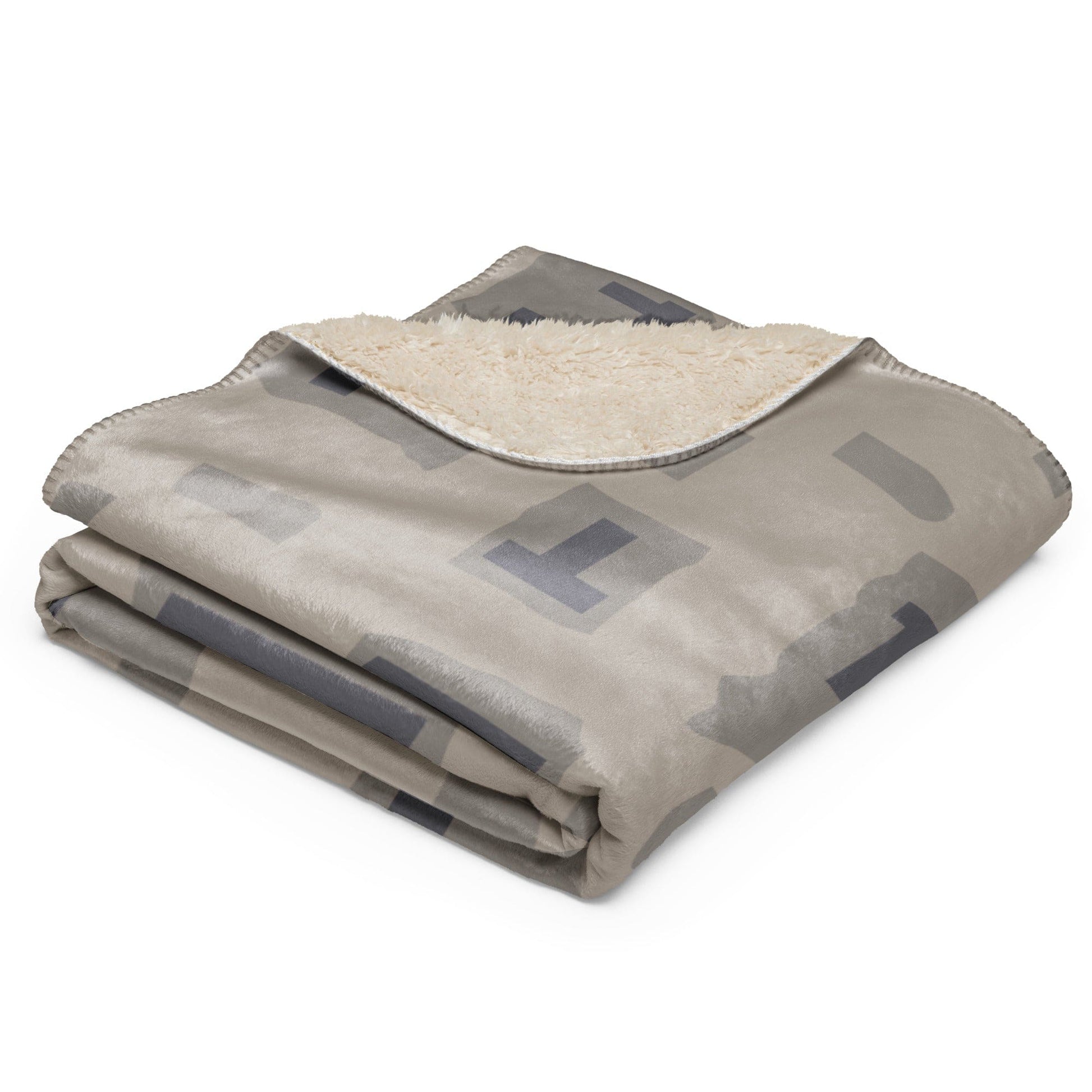 American T-Block Desert CAMO Sherpa blanket - Blanket