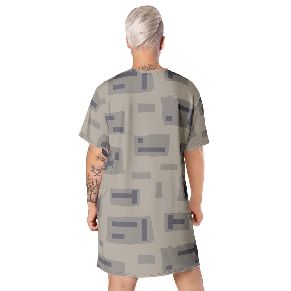 American T-Block Desert CAMO T-shirt dress