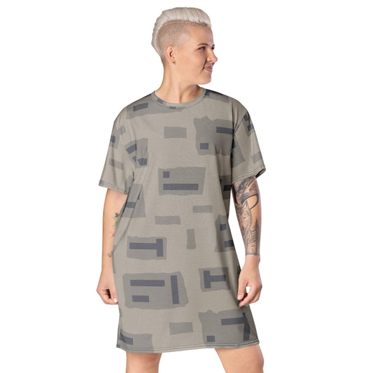 American T-Block Desert CAMO T-shirt dress - 2XS - Womens T-Shirt Dress