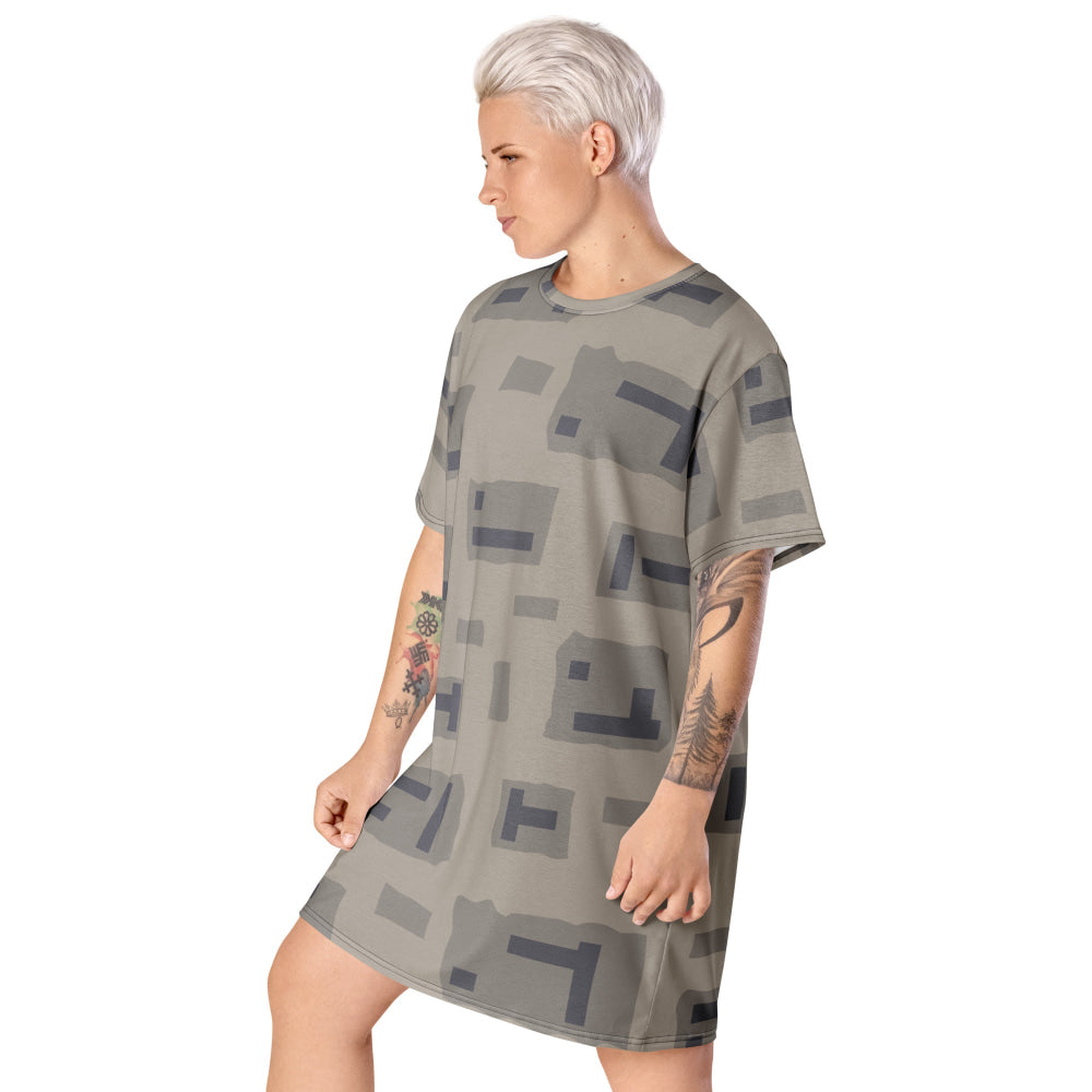 American T-Block Desert CAMO T-shirt dress - Womens T-Shirt Dress