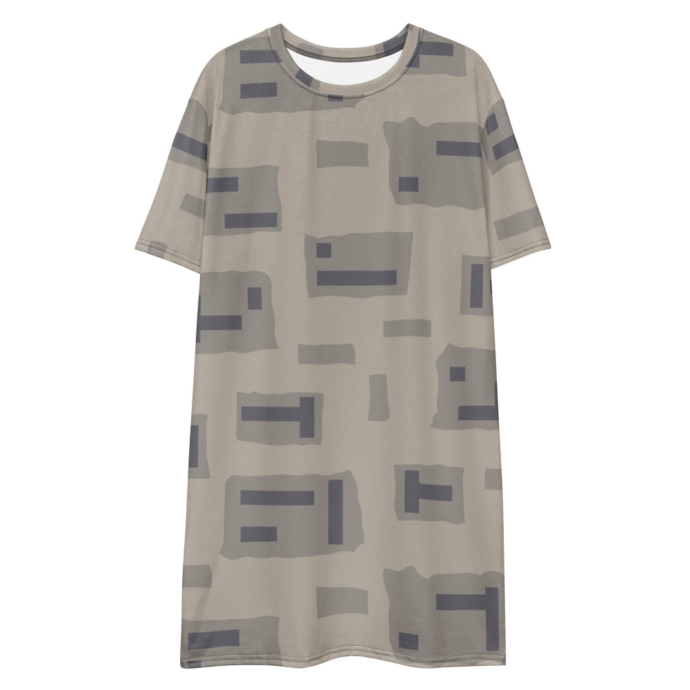 American T-Block Desert CAMO T-shirt dress - Womens T-Shirt Dress