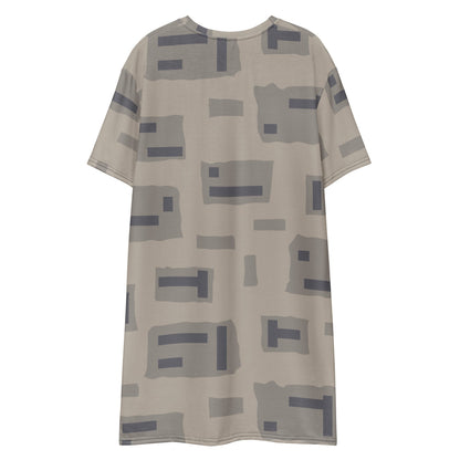 American T-Block Desert CAMO T-shirt dress - Womens T-Shirt Dress