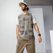 T-Block Desert CAMO Unisex Basketball Jersey - 2XS