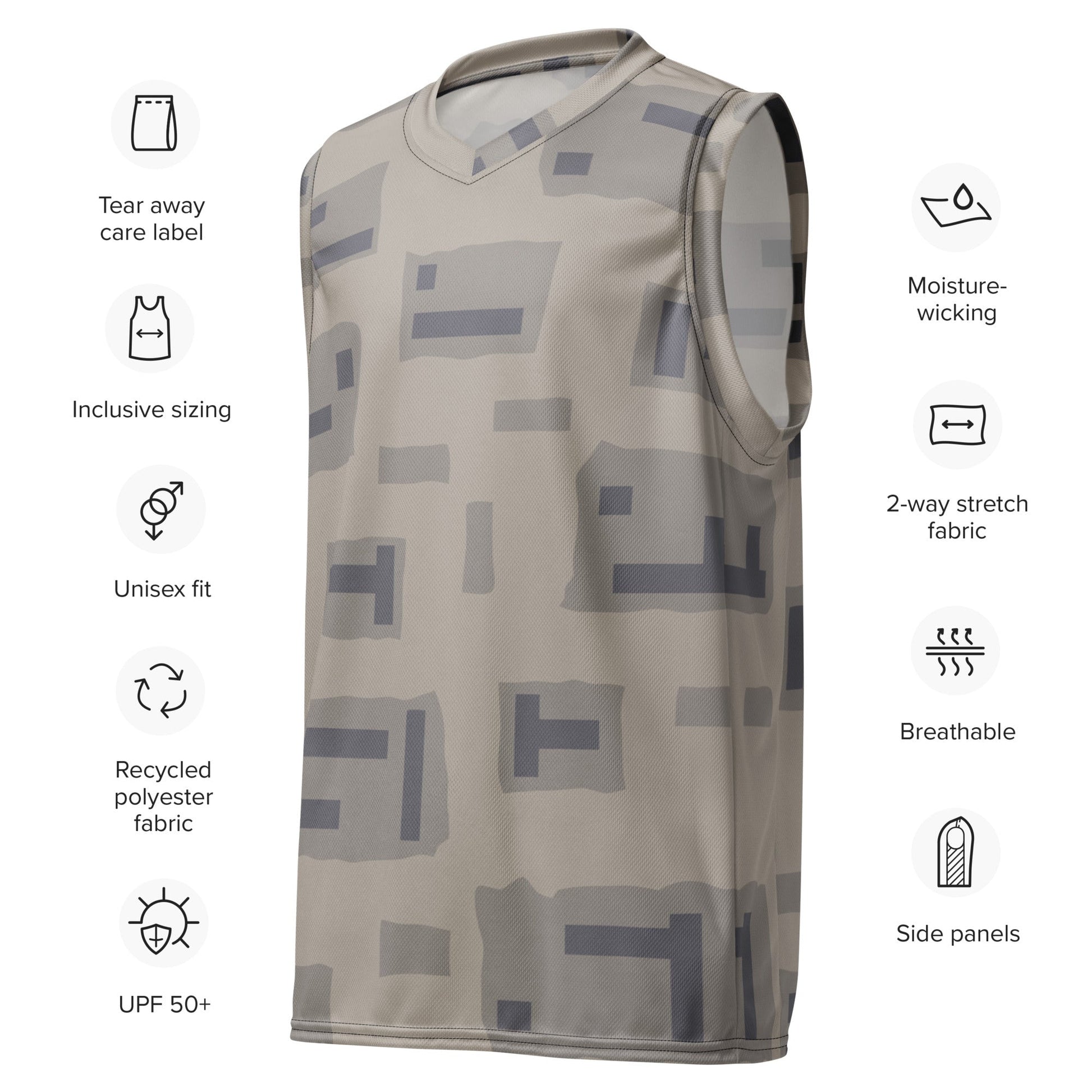 American T-Block Desert CAMO unisex basketball jersey - Basketball Jerseys