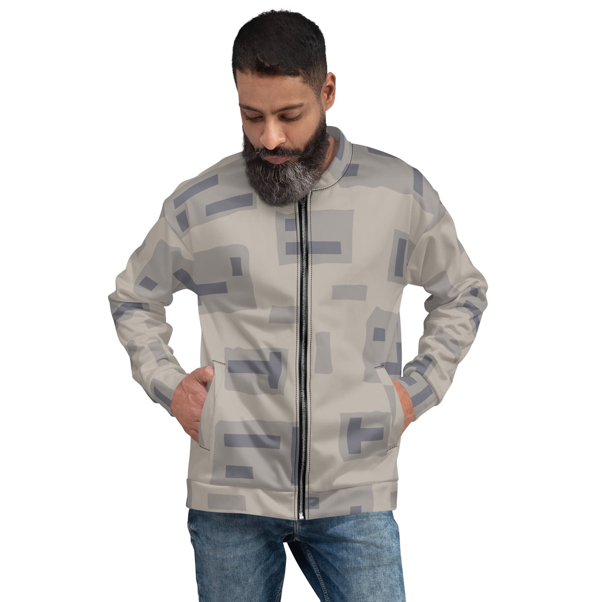 American T-Block Desert CAMO Unisex Bomber Jacket - Jackets