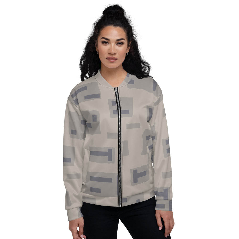 American T-Block Desert CAMO Unisex Bomber Jacket