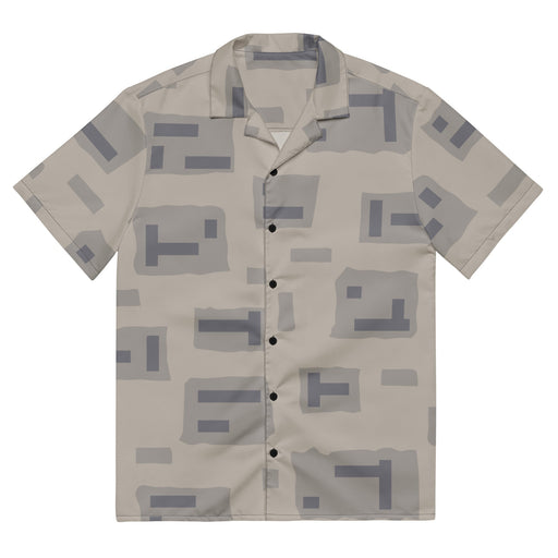 T-Block Desert CAMO Unisex Short-Sleeve Button Shirt - 2XS - Button-Up