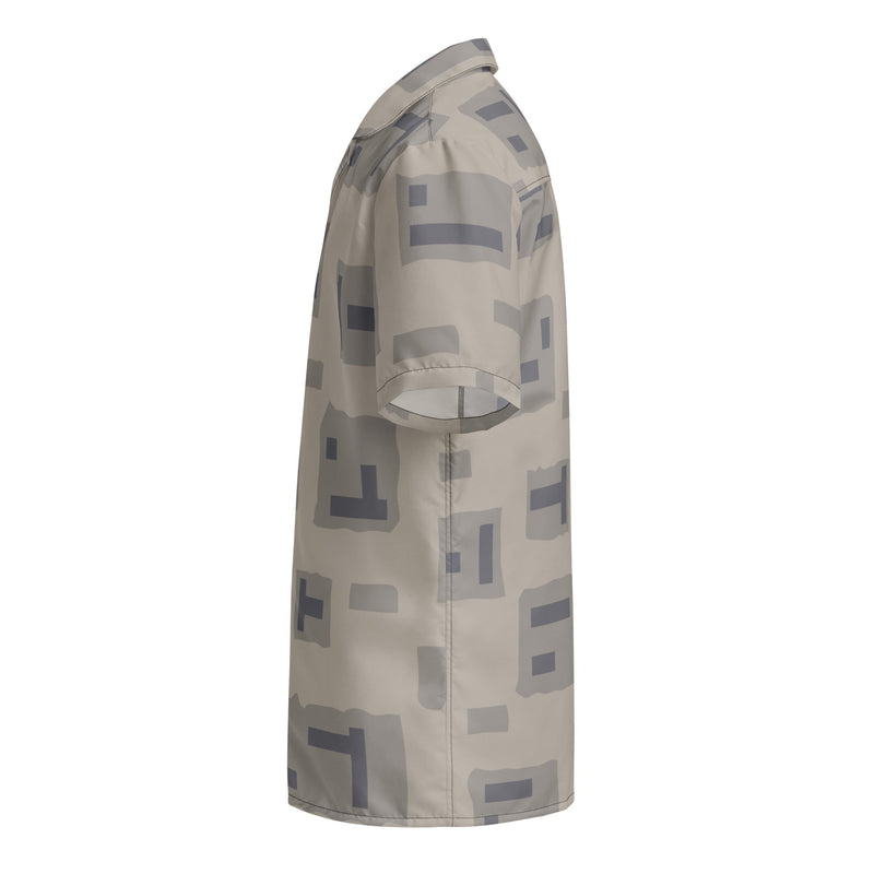T-Block Desert CAMO Unisex Short-Sleeve Button Shirt - Button-Up