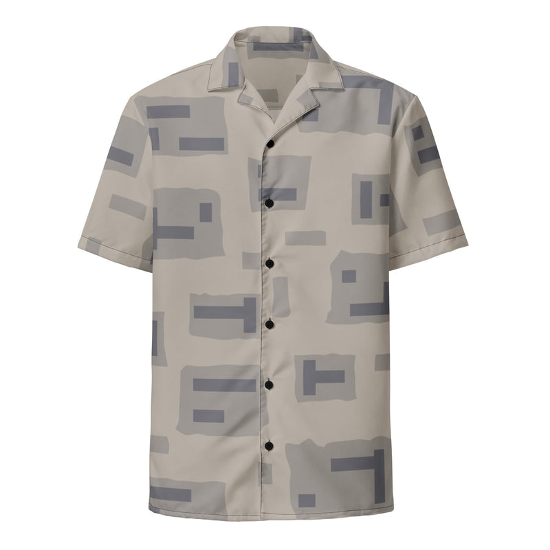 T-Block Desert CAMO Unisex Short-Sleeve Button Shirt - Button-Up
