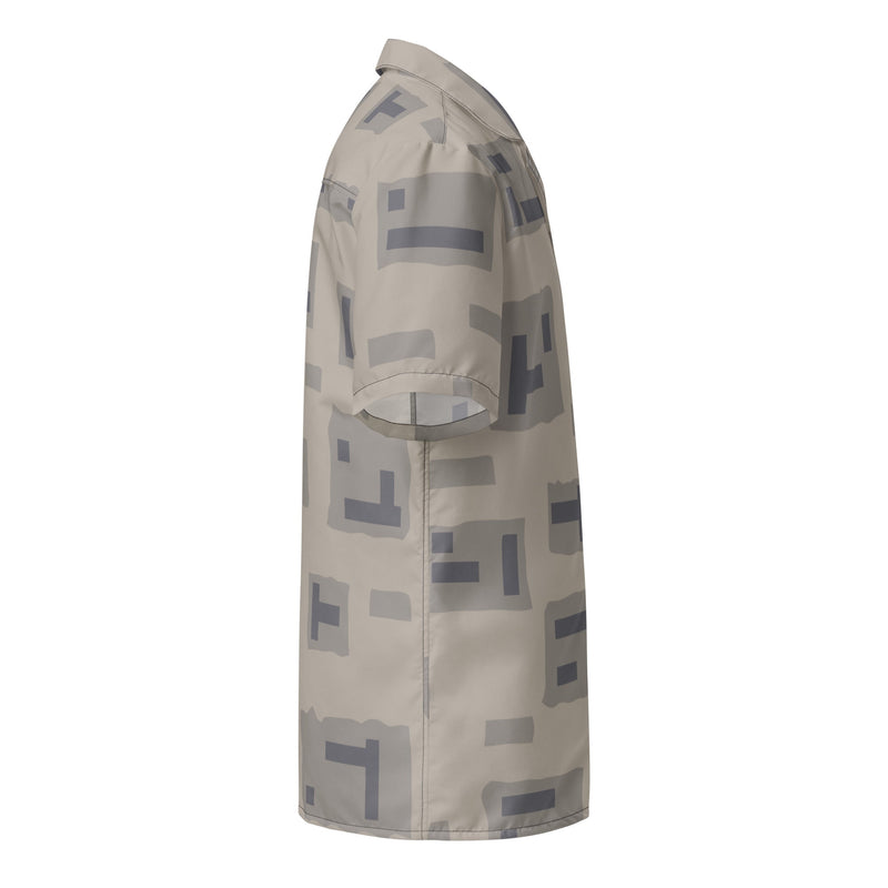 T-Block Desert CAMO Unisex Short-Sleeve Button Shirt - Button-Up