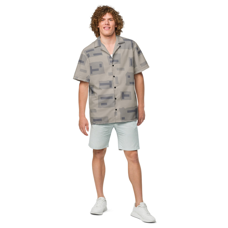 T-Block Desert CAMO Unisex Short-Sleeve Button Shirt - Button-Up