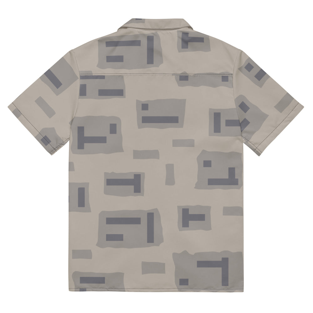 American T-Block Desert CAMO Unisex button shirt - Button Shirt