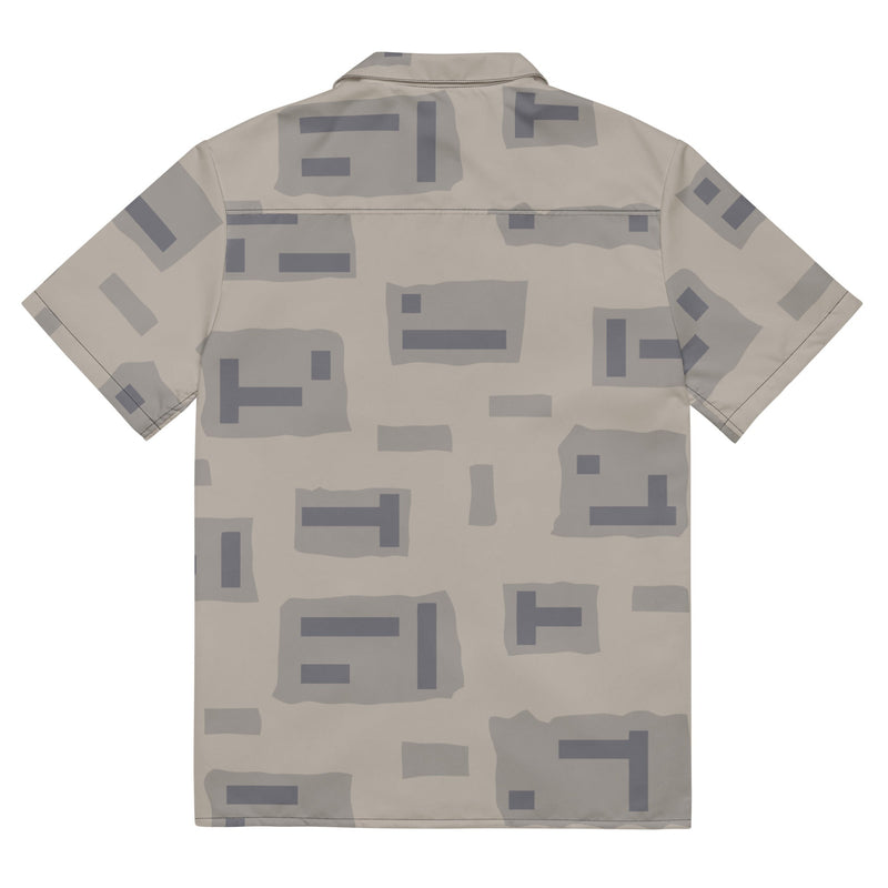T-Block Desert CAMO Unisex Short-Sleeve Button Shirt - Button-Up