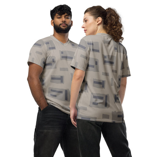 T-Block Desert CAMO Unisex Sports Jersey - 2XS