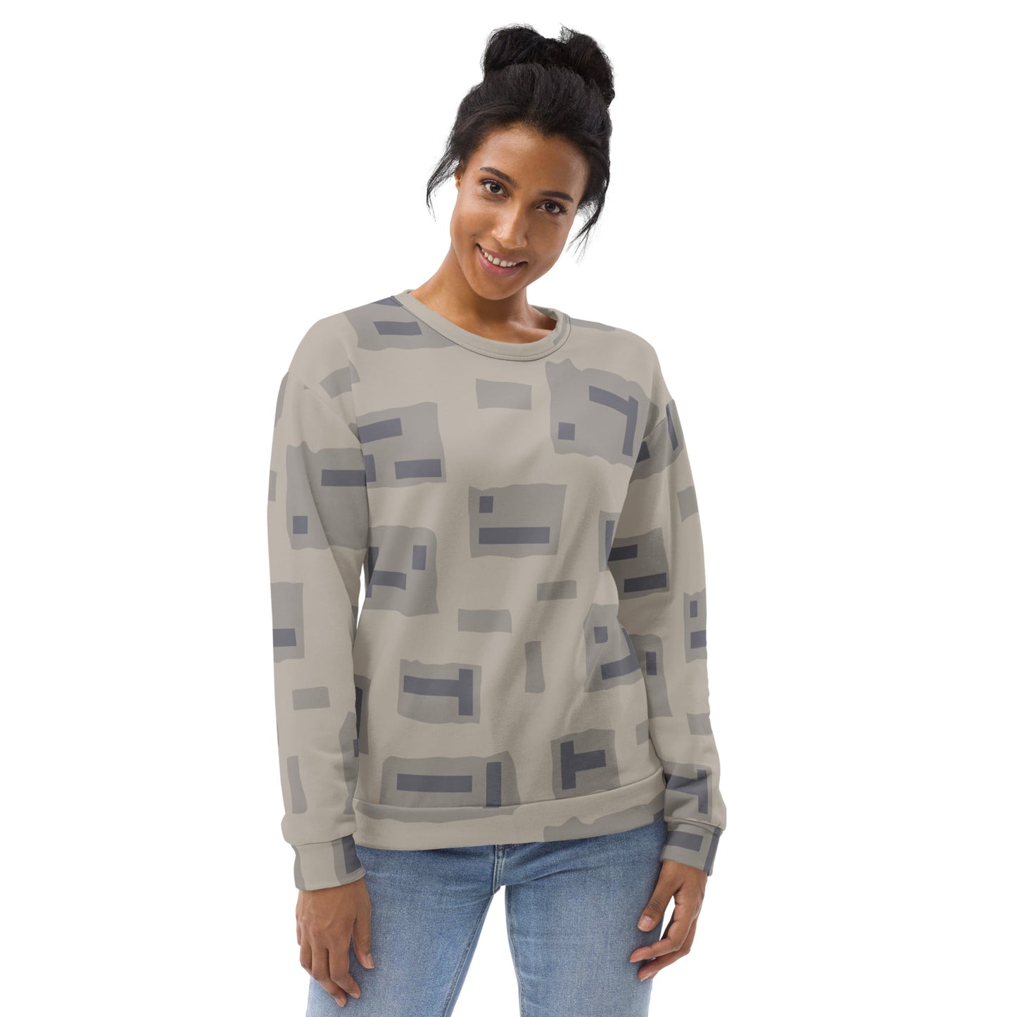 American T-Block Desert CAMO Unisex Sweatshirt - Sweatshirts
