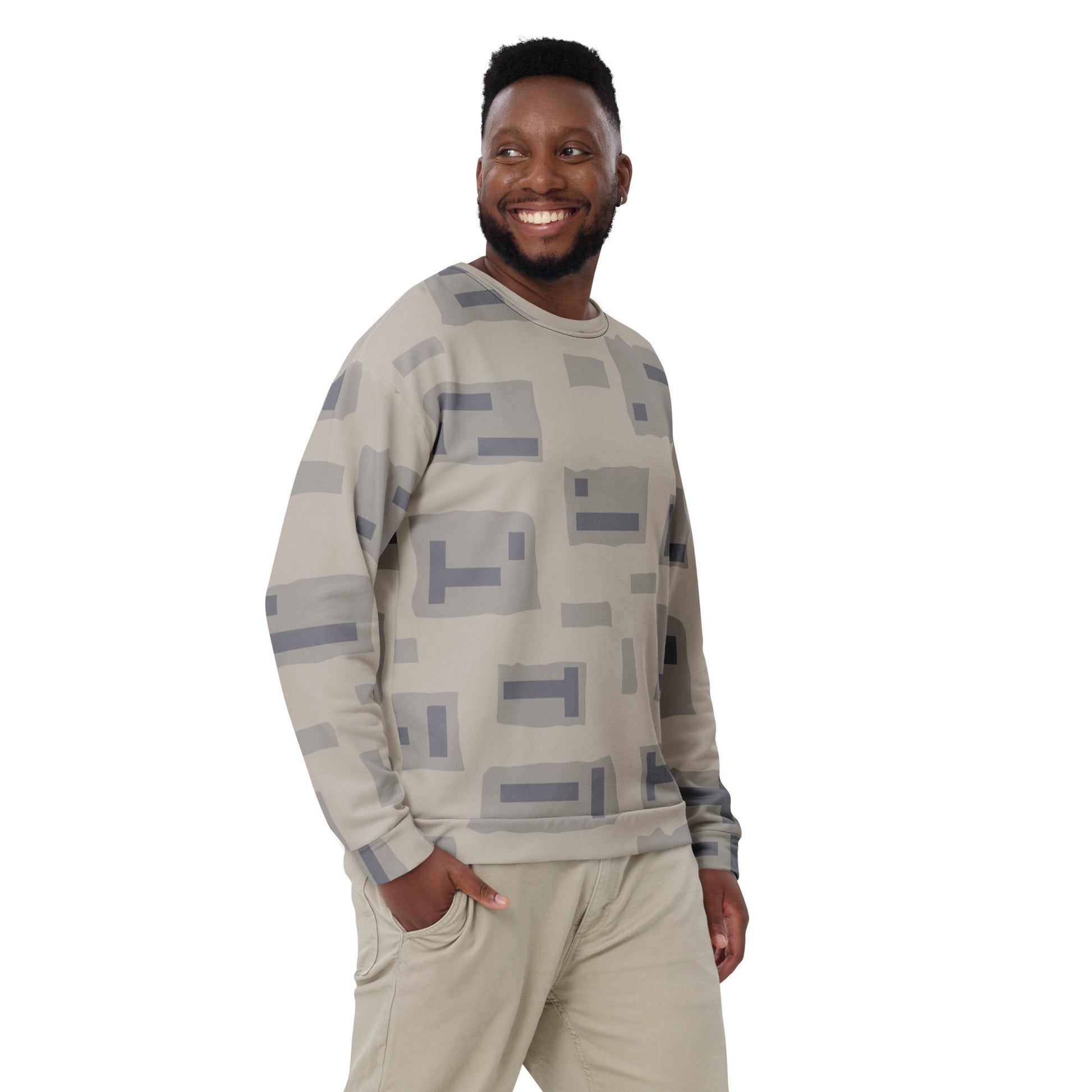 American T-Block Desert CAMO Unisex Sweatshirt - Sweatshirts