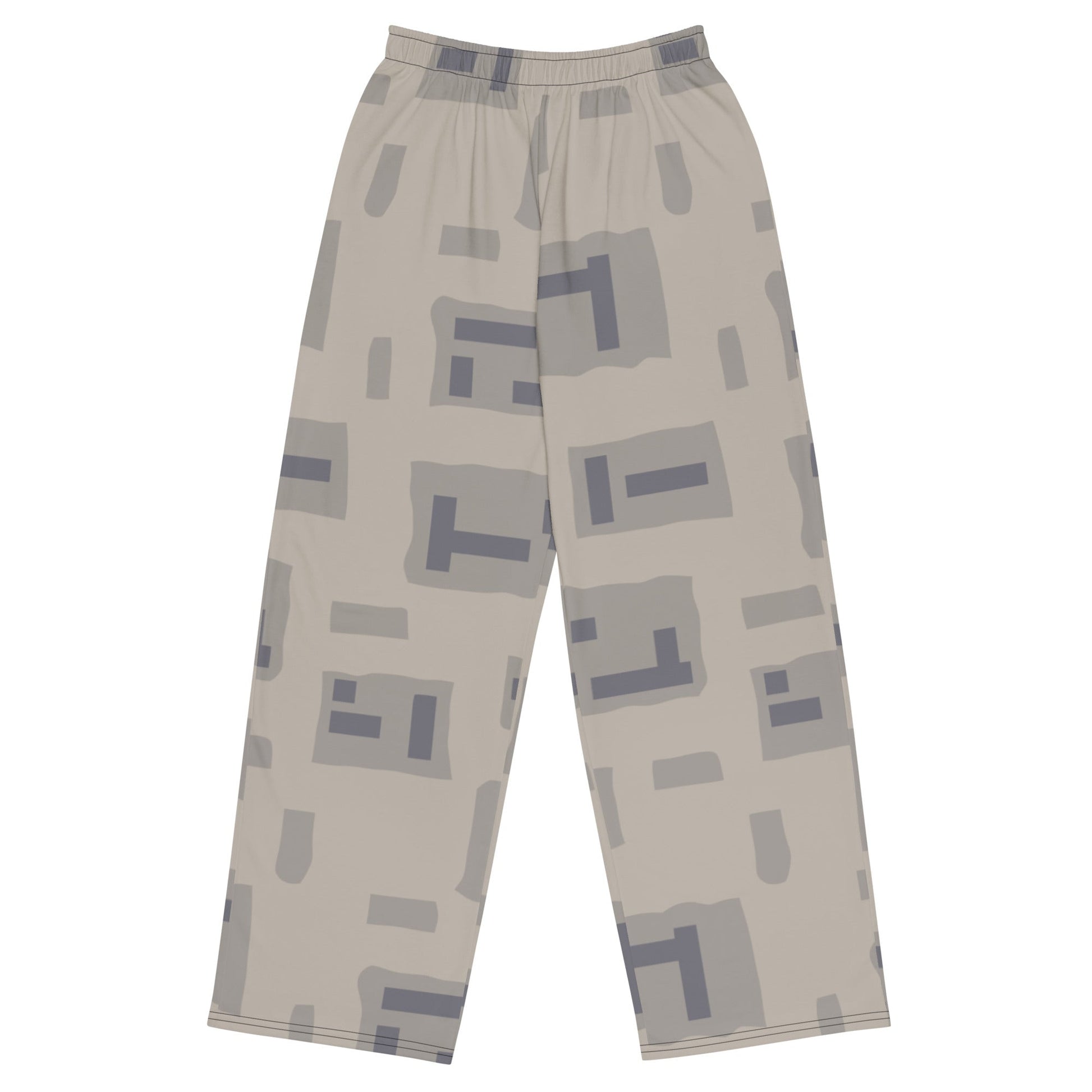 American T-Block Desert CAMO unisex wide-leg pants - 2XS - Wide-leg Pants