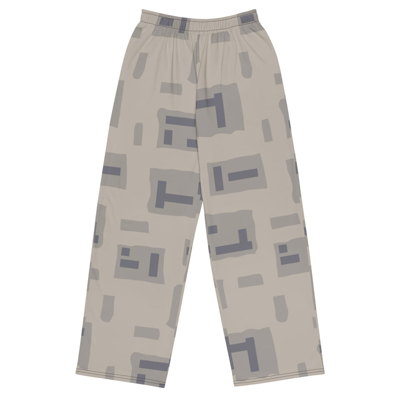 T-Block Desert CAMO Unisex Wide-Leg Leisure Pants - 2XS - Pant