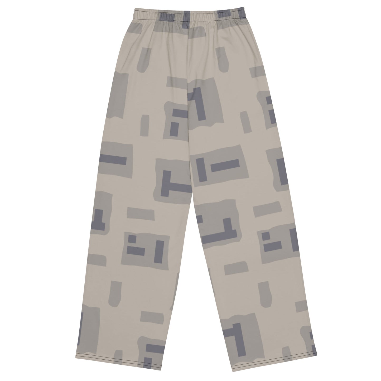 American T-Block Desert CAMO unisex wide-leg pants - Wide-leg Pants