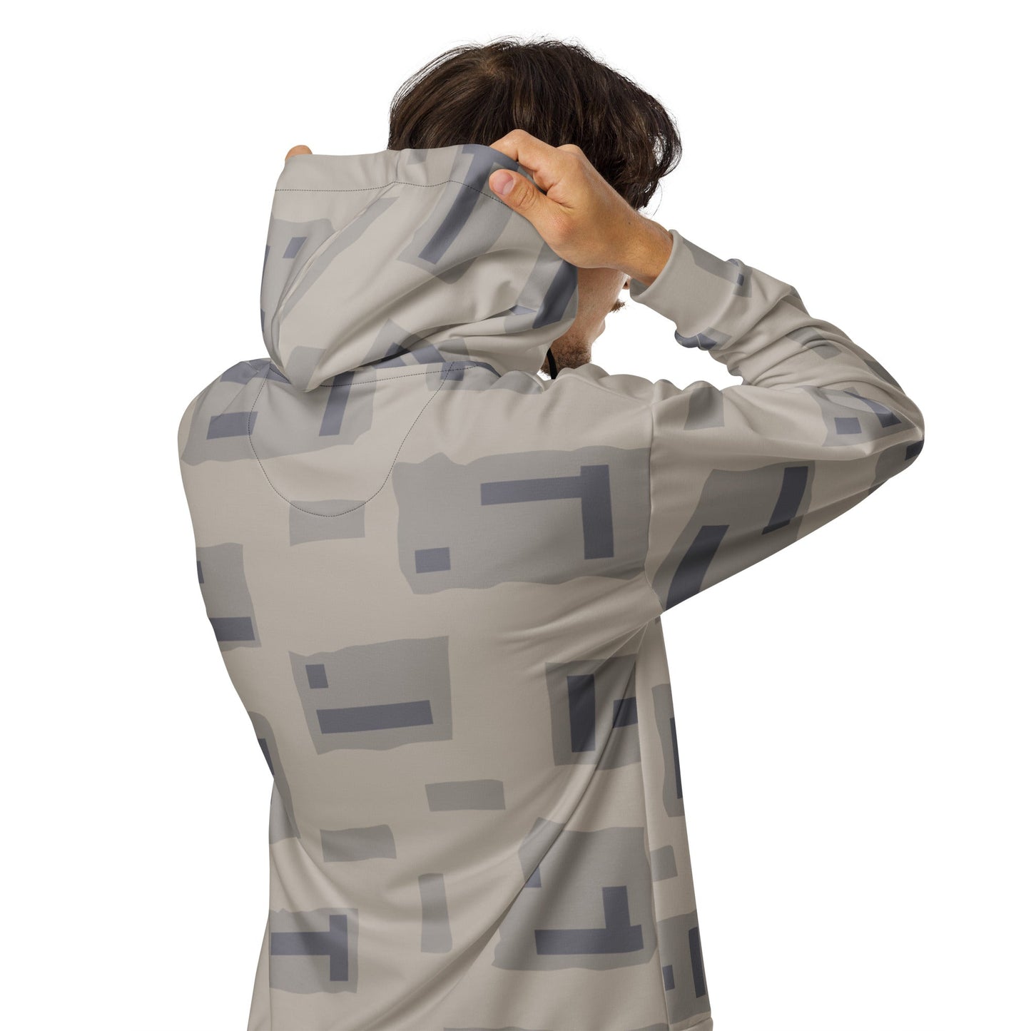 American T-Block Desert CAMO Unisex zip hoodie - Zip Hoodies