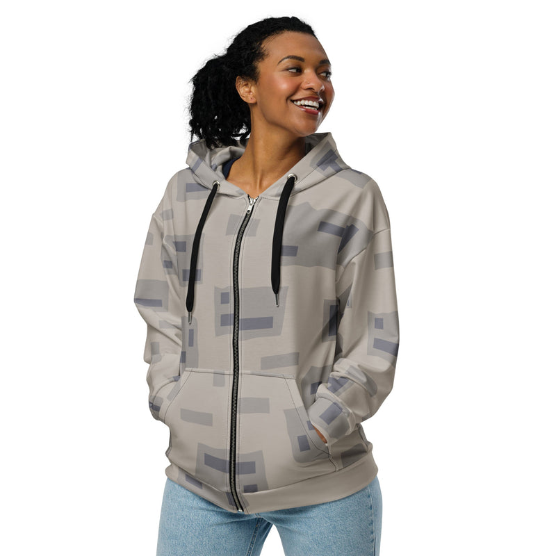 T-Block Desert CAMO Unisex Zip Hoodie