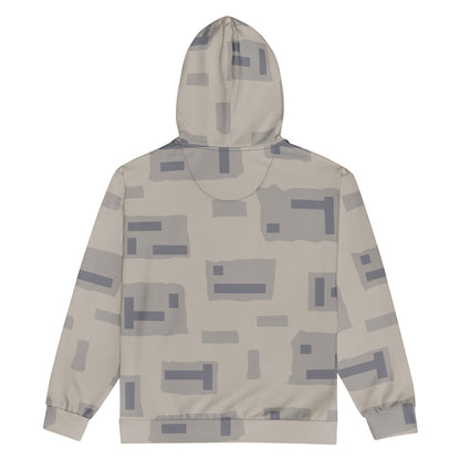 American T-Block Desert CAMO Unisex zip hoodie - Zip Hoodie