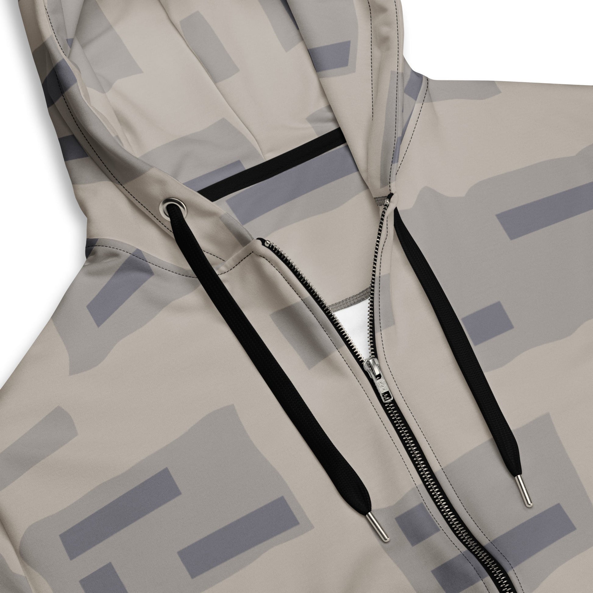 American T-Block Desert CAMO Unisex zip hoodie - Zip Hoodies