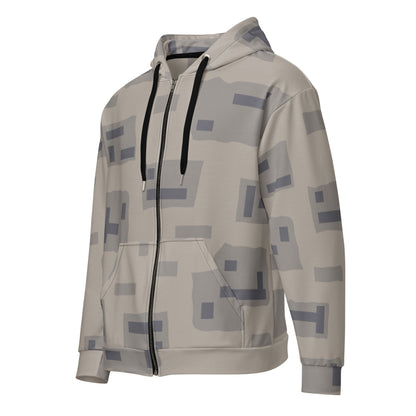 American T-Block Desert CAMO Unisex zip hoodie - Zip Hoodie