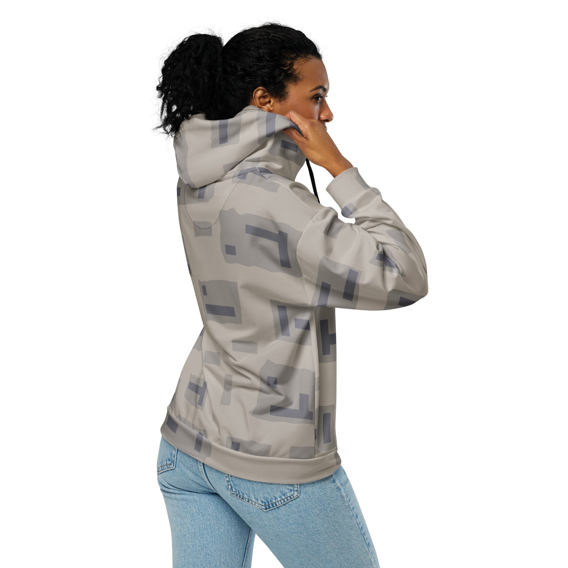 American T-Block Desert CAMO Unisex zip hoodie - Zip Hoodies