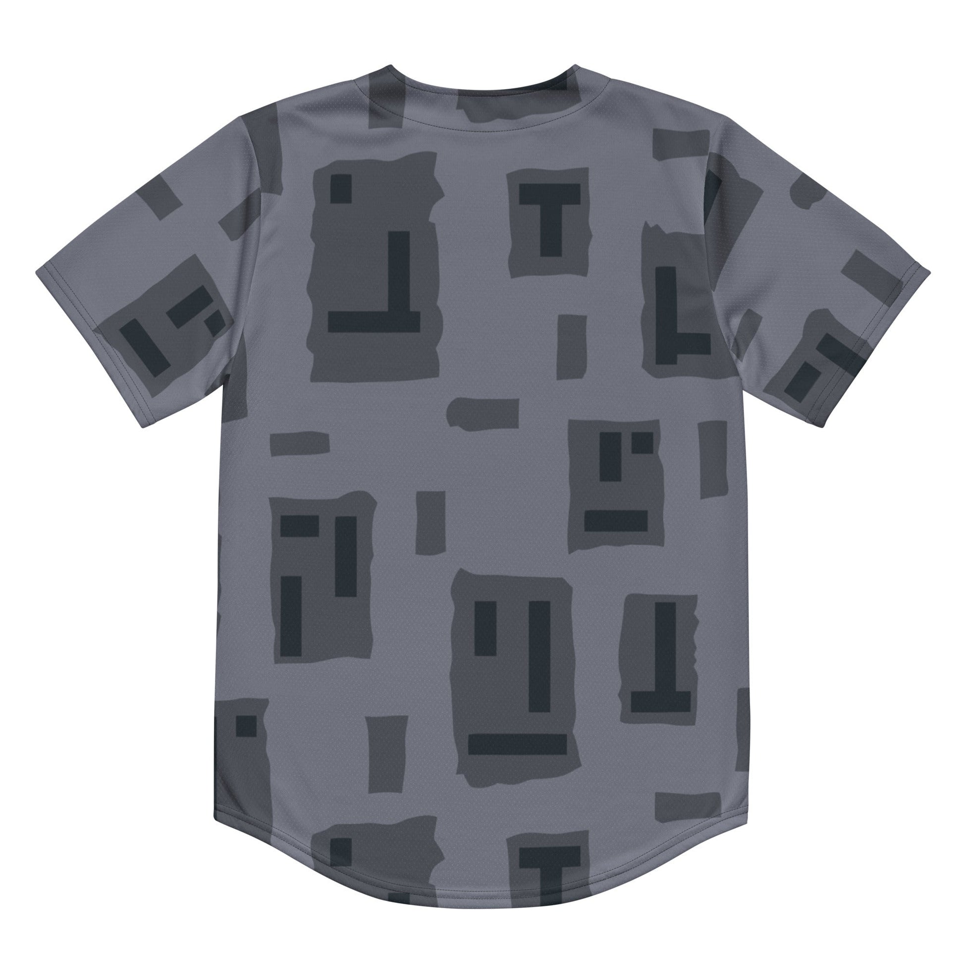 American T-Block Urban CAMO baseball jersey - Baseball Jerseys
