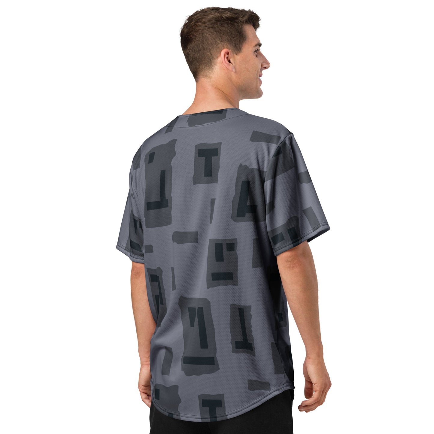 American T-Block Urban CAMO baseball jersey - Baseball Jerseys