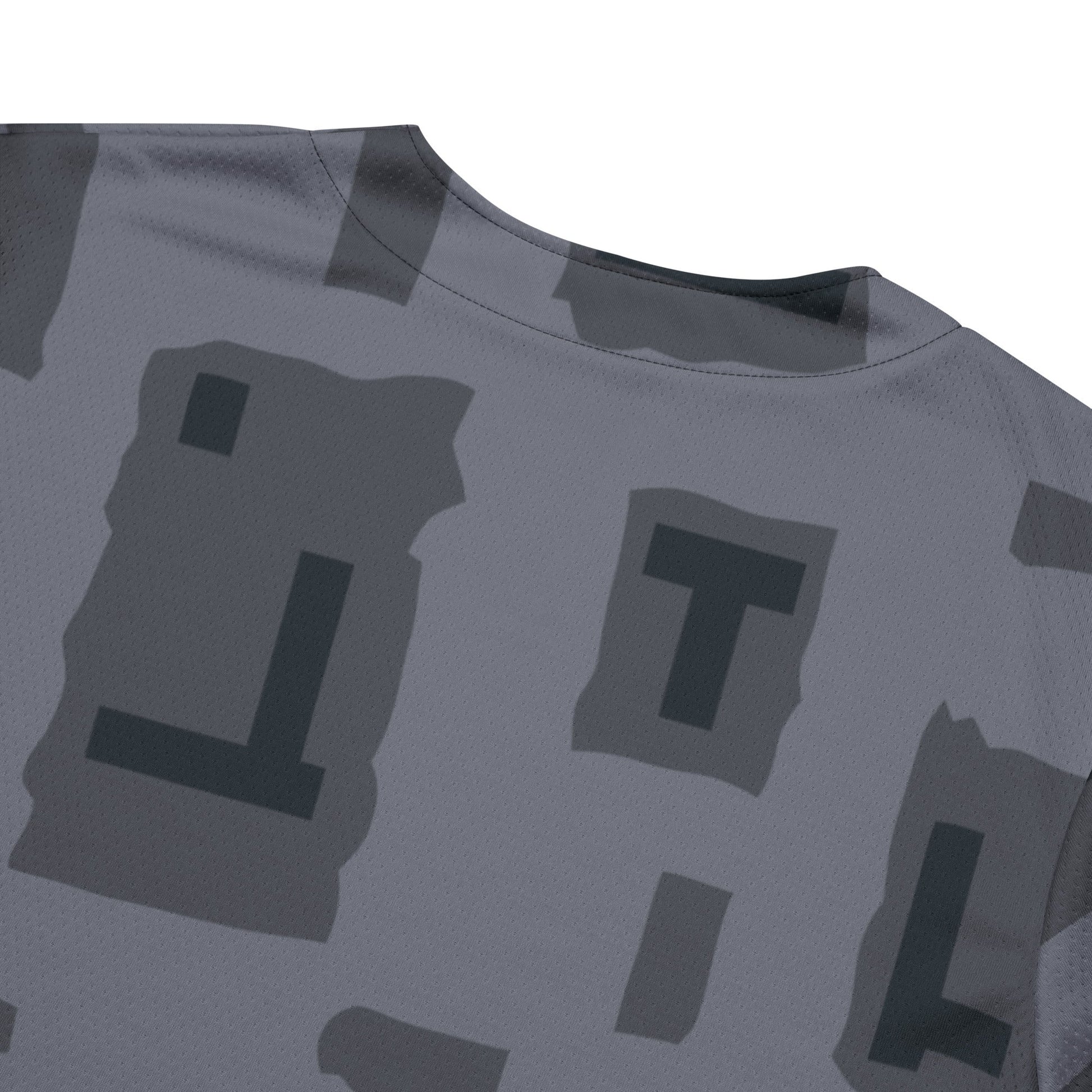 American T-Block Urban CAMO baseball jersey - Baseball Jerseys