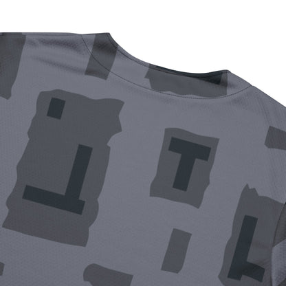 American T-Block Urban CAMO baseball jersey - Baseball Jerseys