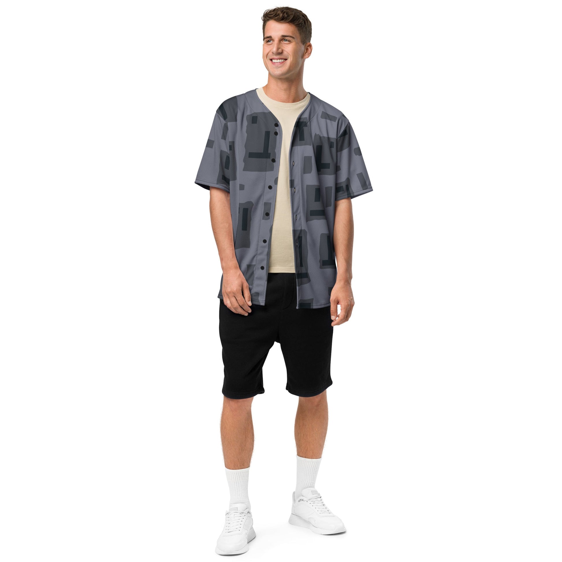 American T-Block Urban CAMO baseball jersey - Baseball Jerseys
