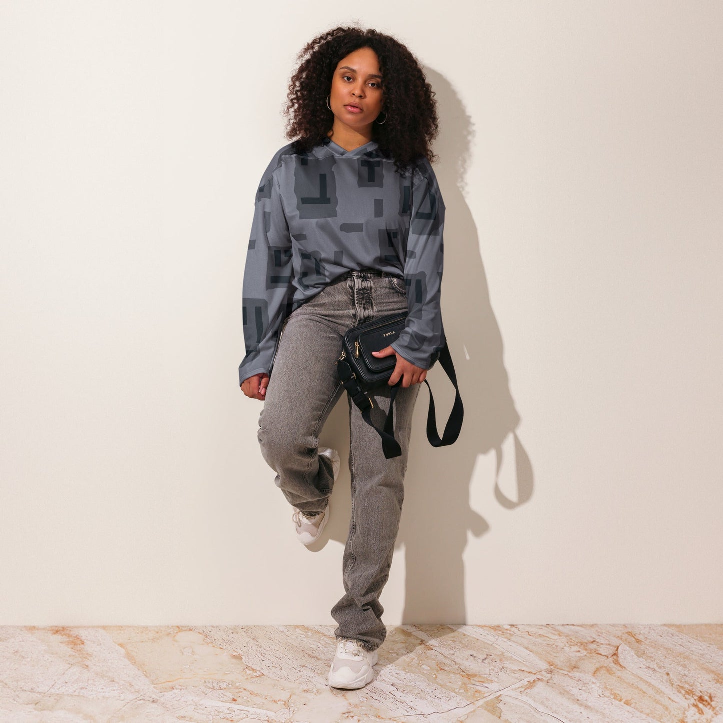 American T Block Urban CAMO hockey fan jersey Hockey Jerseys