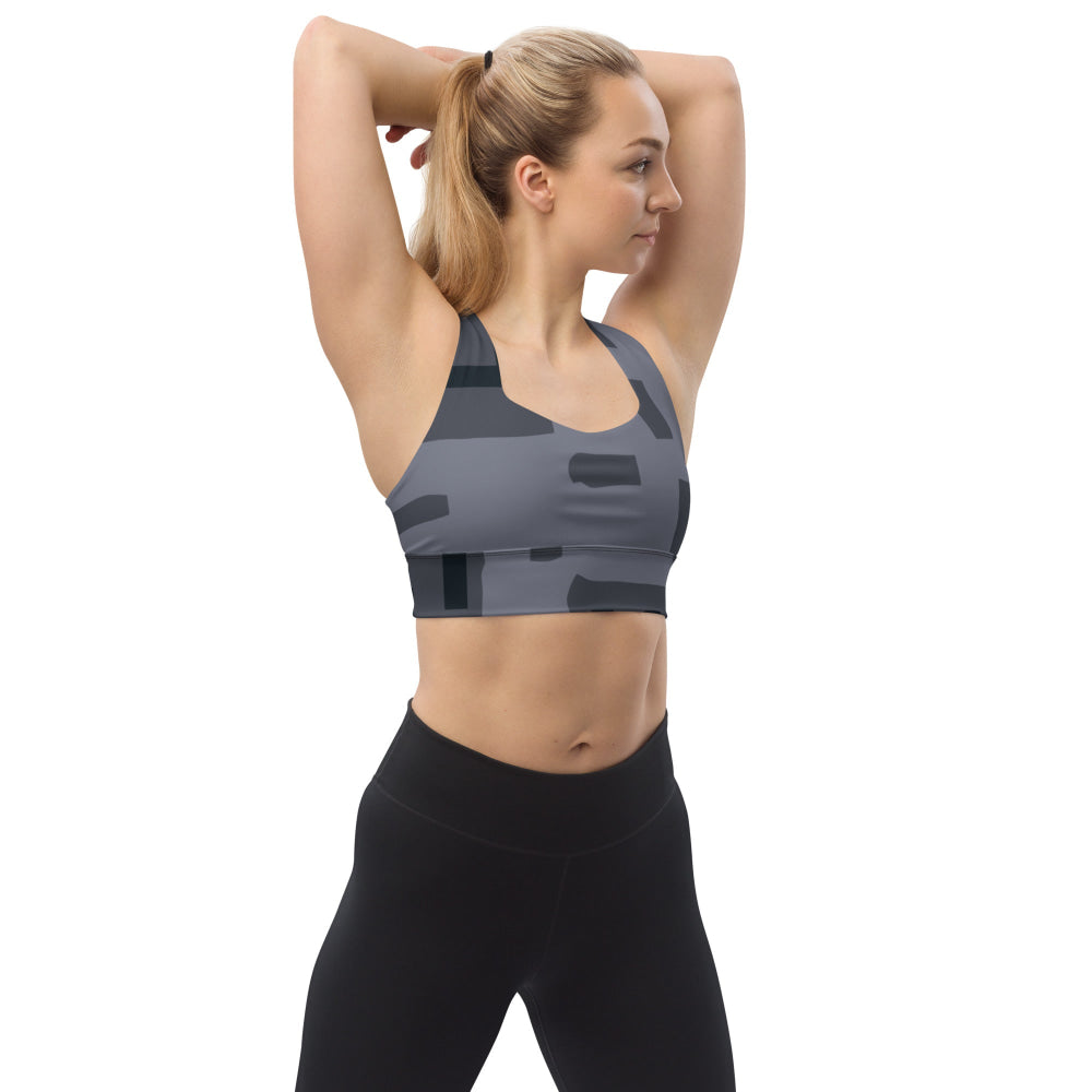 American T-Block Urban CAMO Longline sports bra - XS - Womens Sports Bra