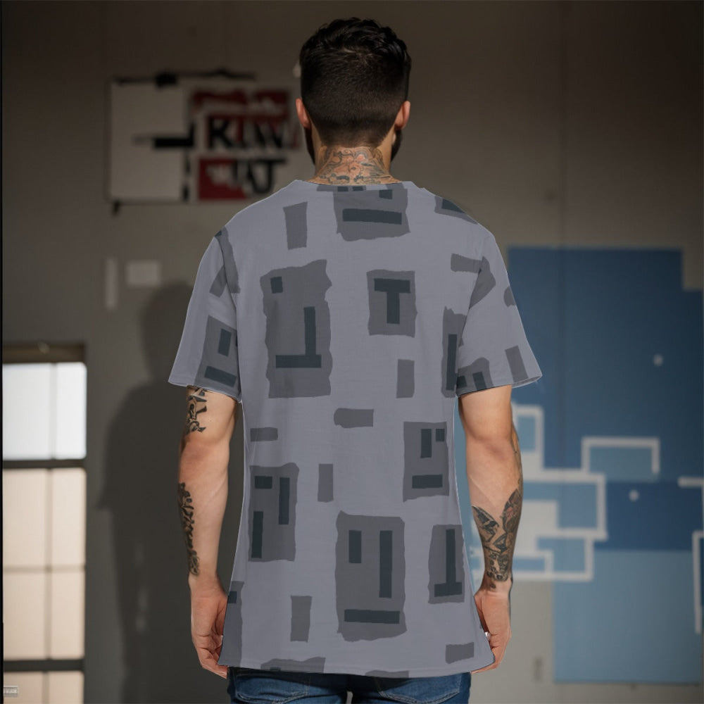 American T-Block Urban CAMO Men’s 100% Cotton T-Shirt - Mens