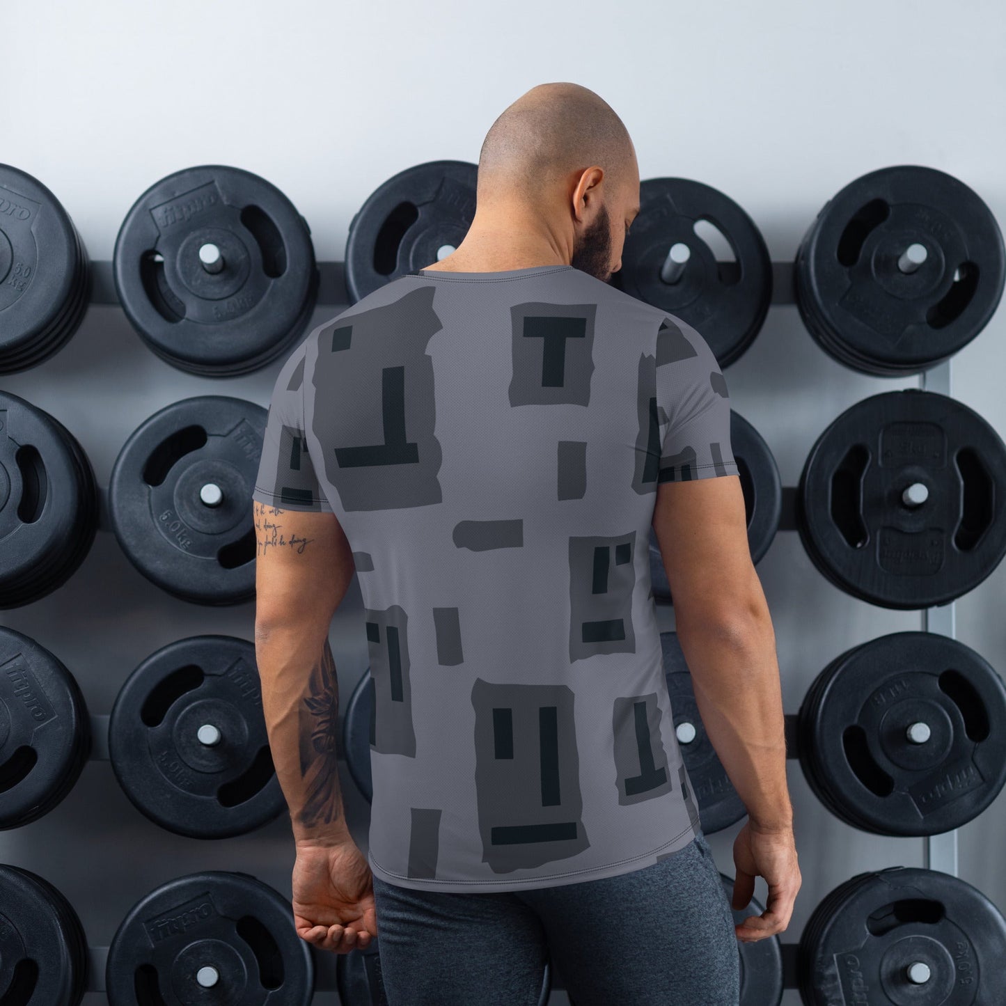 American T-Block Urban CAMO Mens Athletic T-shirt - T-Shirts