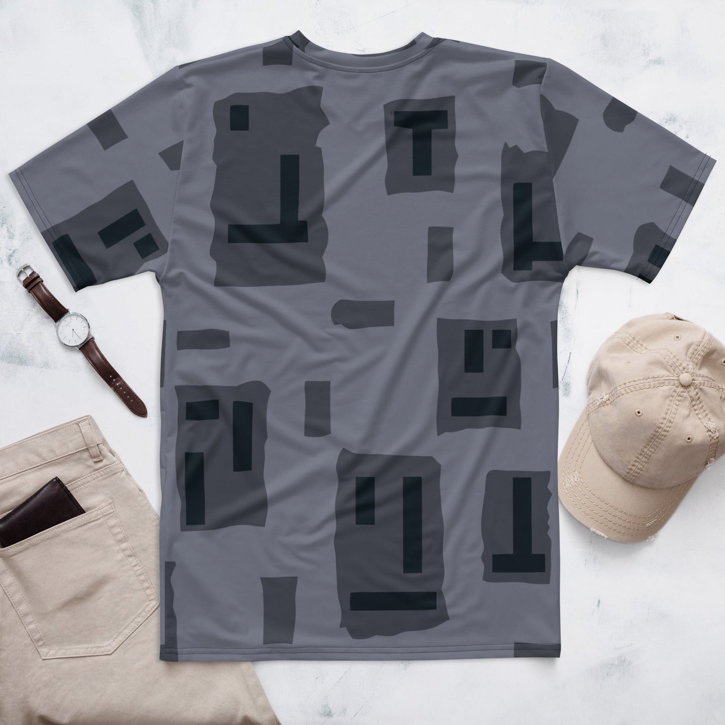 American T-Block Urban CAMO Mens T-shirt - T-Shirts
