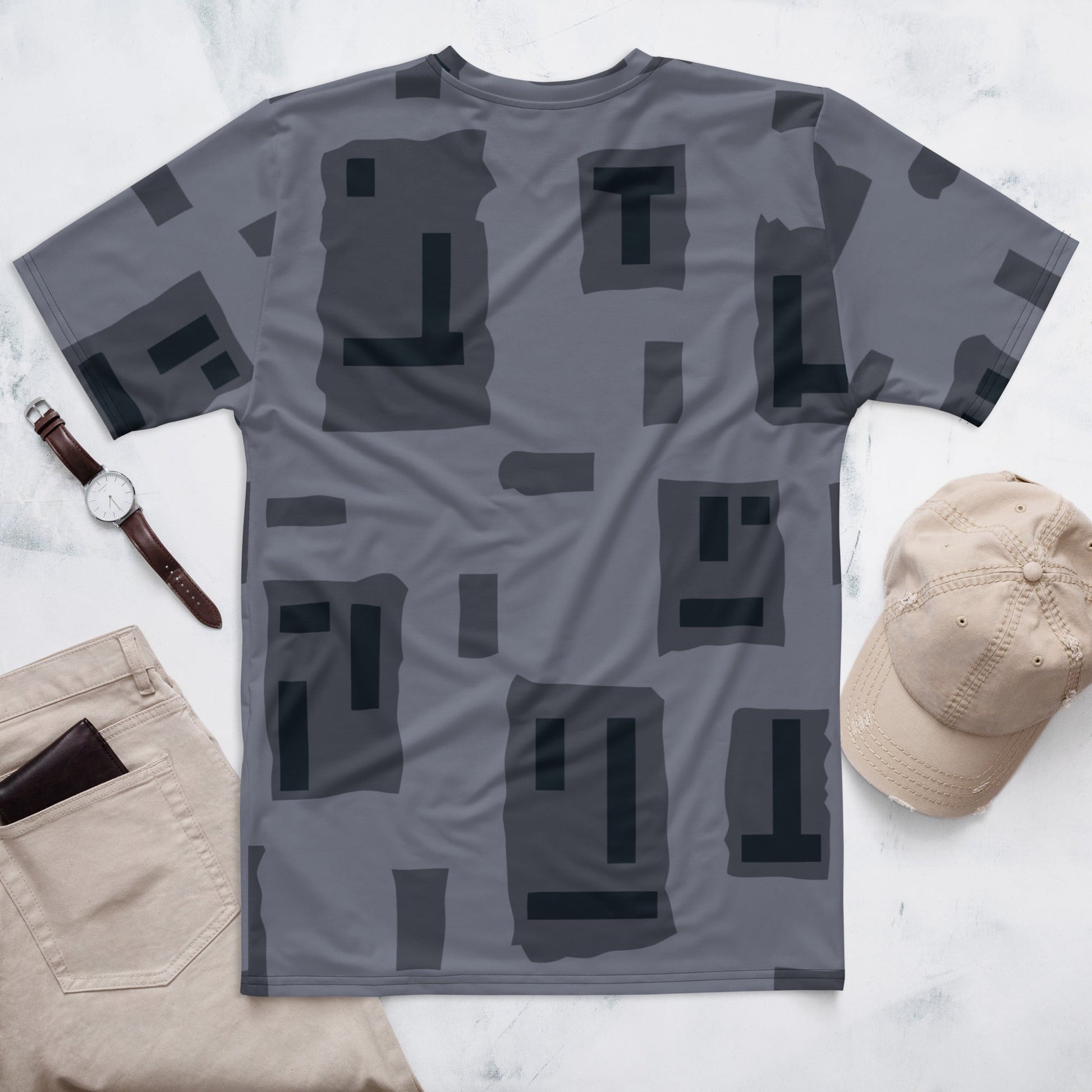 American T-Block Urban CAMO Mens T-shirt - T-Shirts