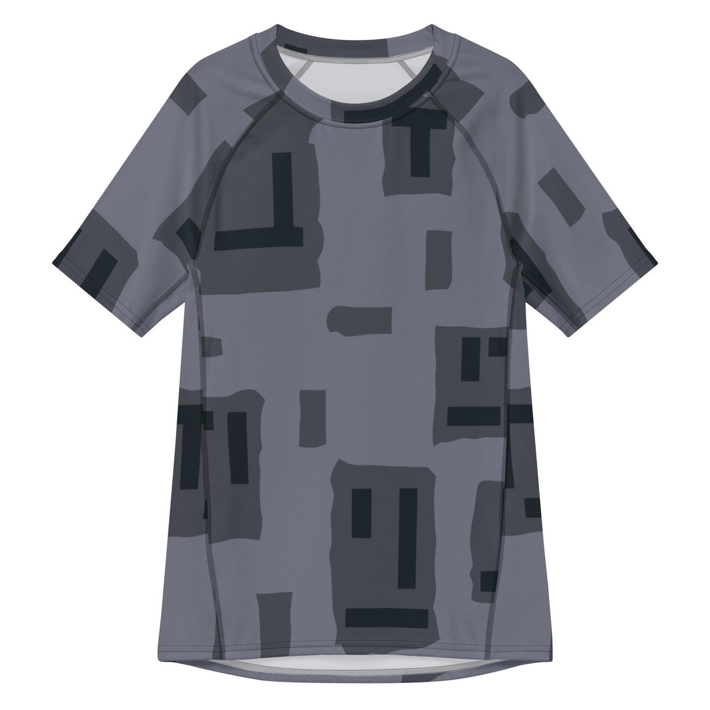 American T-Block Urban CAMO Mens Short-Sleeve Rash Guard - 2XS - Short-sleeve Guards