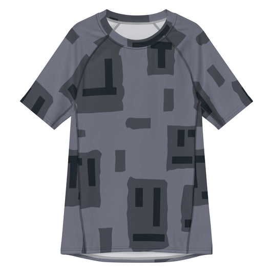 American T-Block Urban CAMO Mens Short-Sleeve Rash Guard - 2XS - Short-sleeve Guards