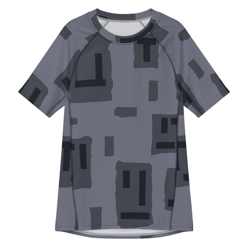 T-Block Urban CAMO Mens Short-Sleeve Rash Guard - 2XS