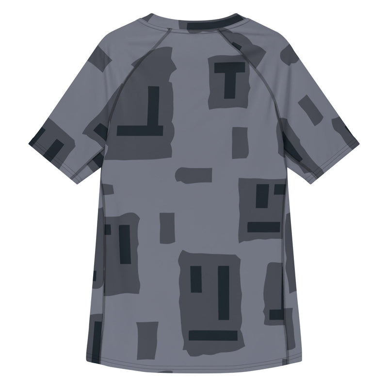 T-Block Urban CAMO Mens Short-Sleeve Rash Guard
