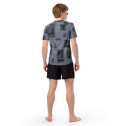 T-Block Urban CAMO Mens Short-Sleeve Rash Guard