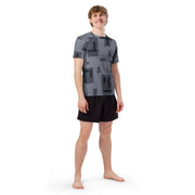 T-Block Urban CAMO Mens Short-Sleeve Rash Guard