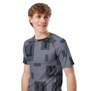 T-Block Urban CAMO Mens Short-Sleeve Rash Guard