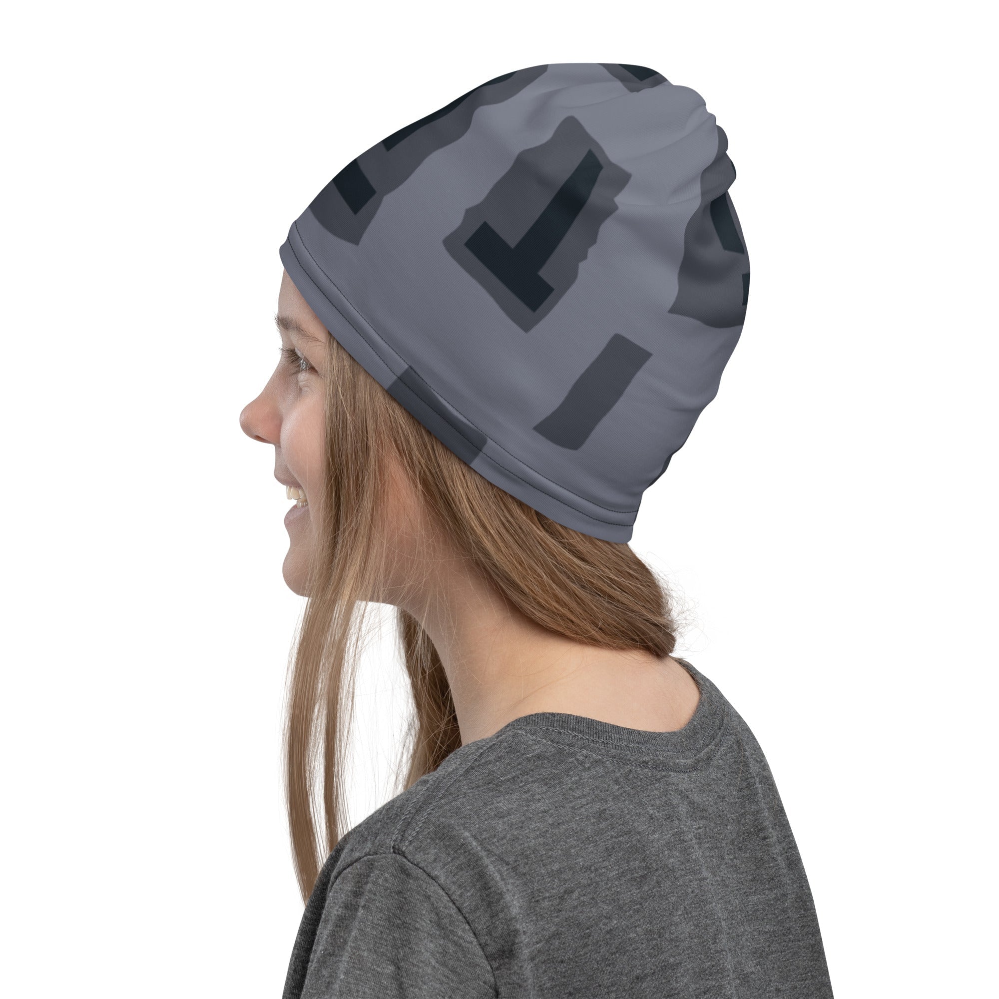 CAMO HQ American T Block Urban CAMO Neck Gaiter Worldwide