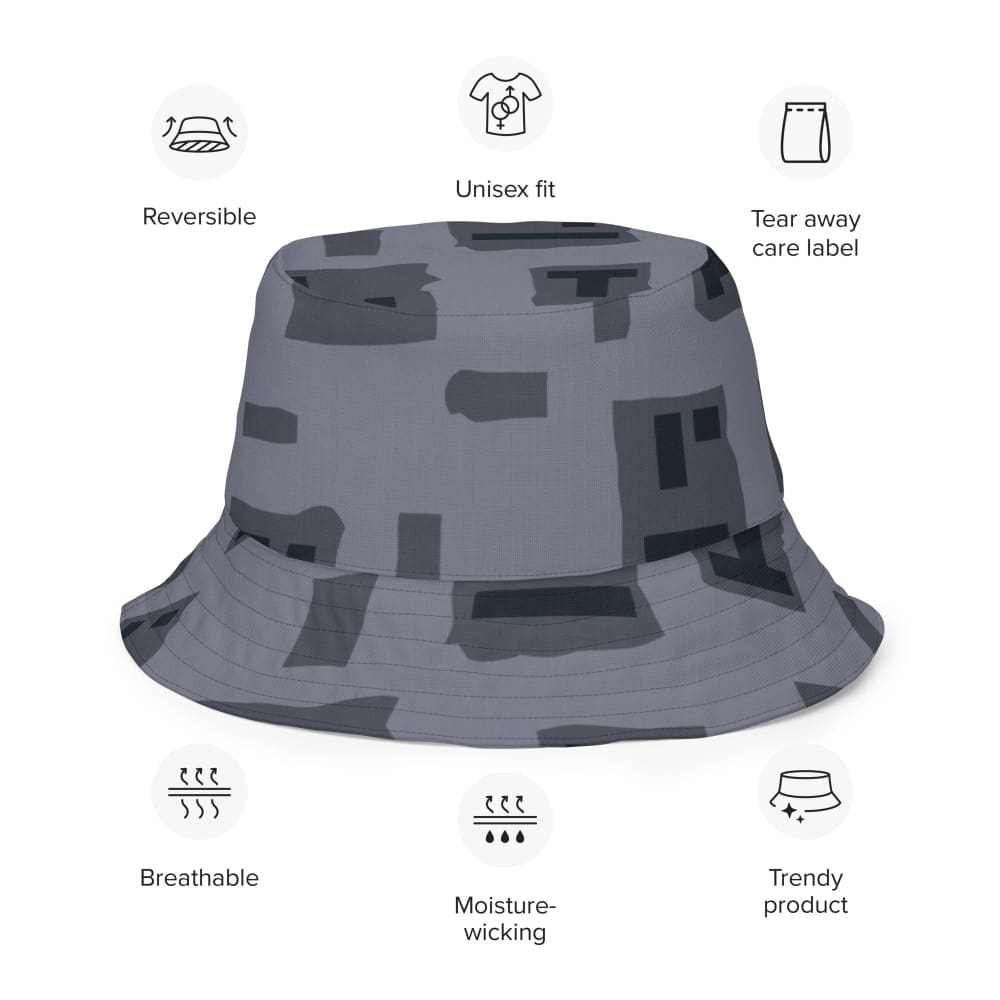 American T-Block Urban CAMO Reversible bucket hat