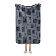 T-Block Urban CAMO Sherpa Blanket - 37″×57″